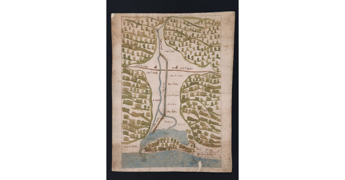 [Progetto di canale navigabile in Pian d'Alma]