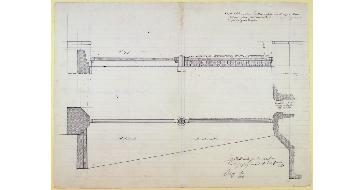 Fogli in bozza dell'Irrigazione di Grosseto