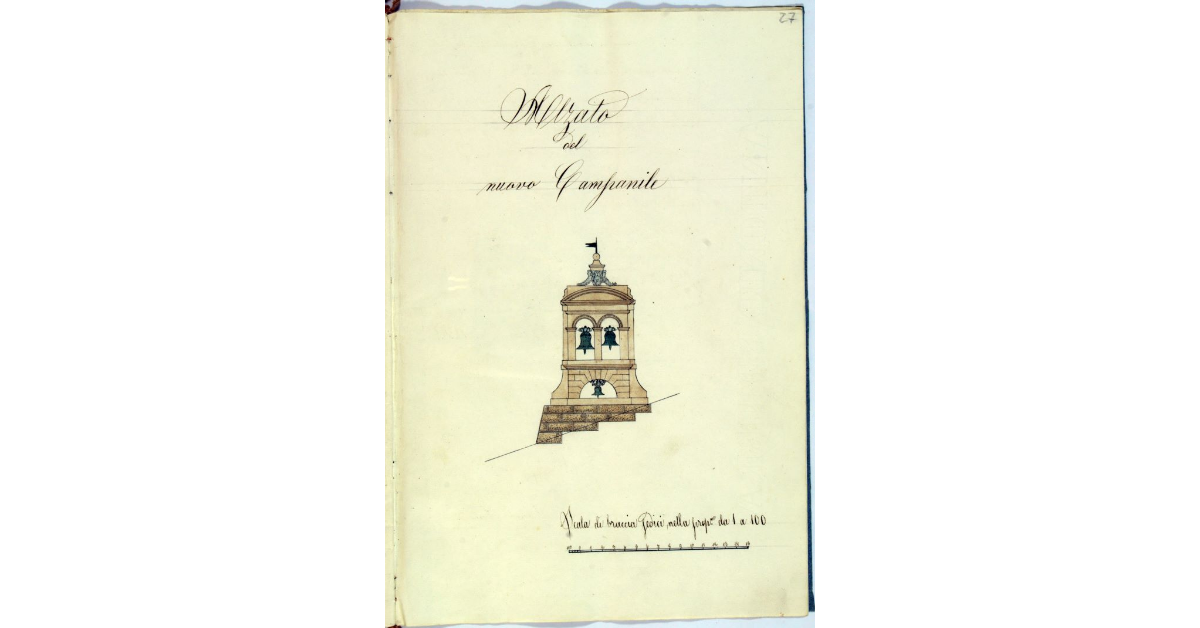 Alzato del nuovo Campanile