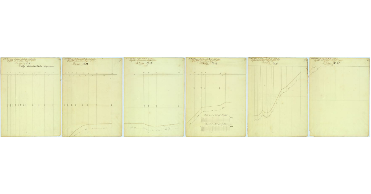 Profilo della vecchia strada