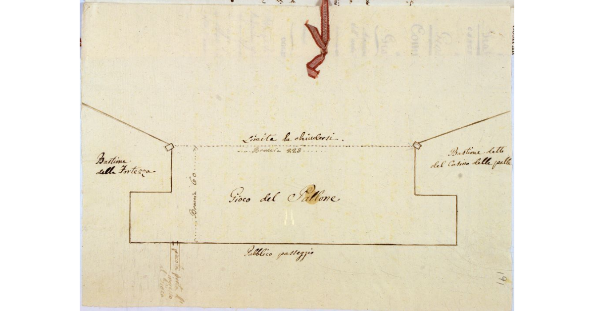[Progetto per la realizzazione di un campo per il Gioco del Pallone in Grosseto]