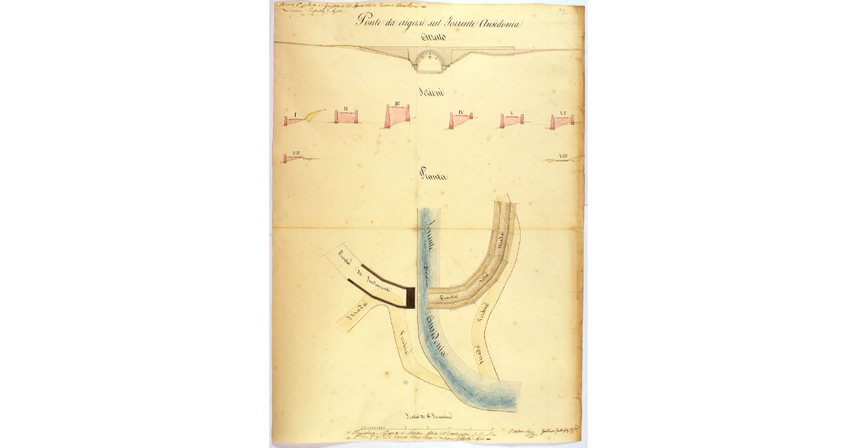 Ponte da erigersi sul Torrente Ansidonia