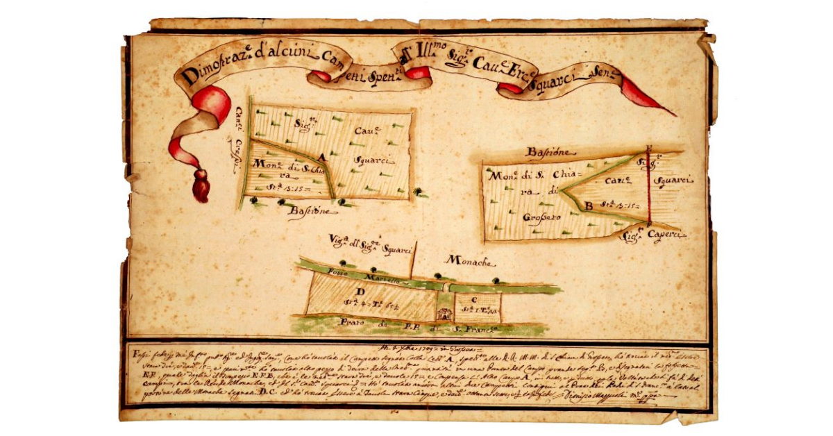 Dimostrazione d' alcuni campetti spettanti all' illustrissimo cavaliere Ercole Squarci senatore