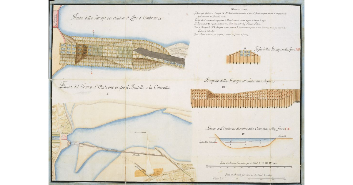 [Lavori al fiume Ombrone]