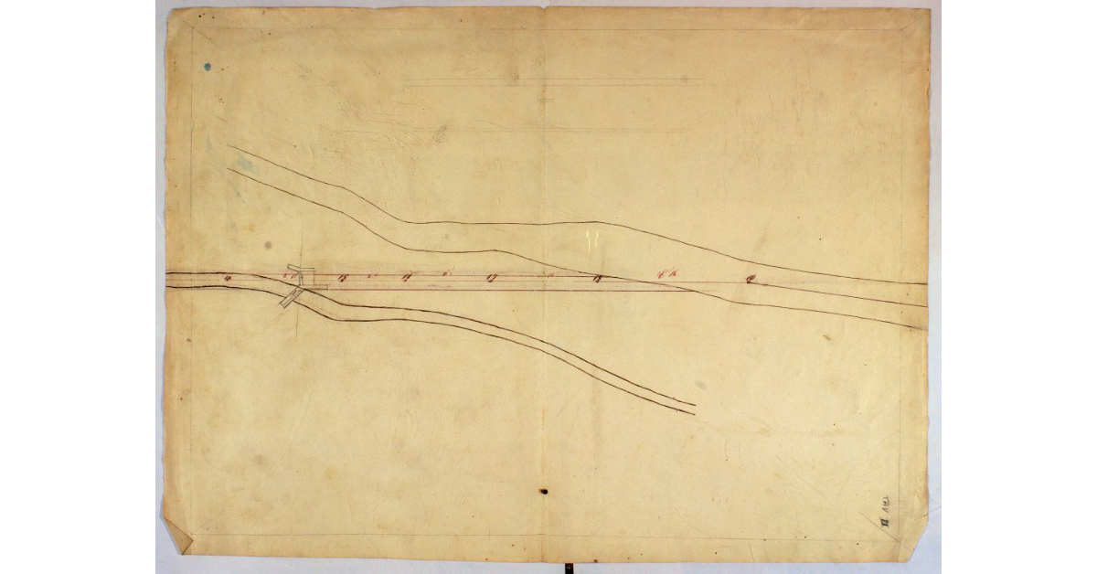 [Progetto per la realizzazione di un canale e di una serra nel fiume Ombrone]