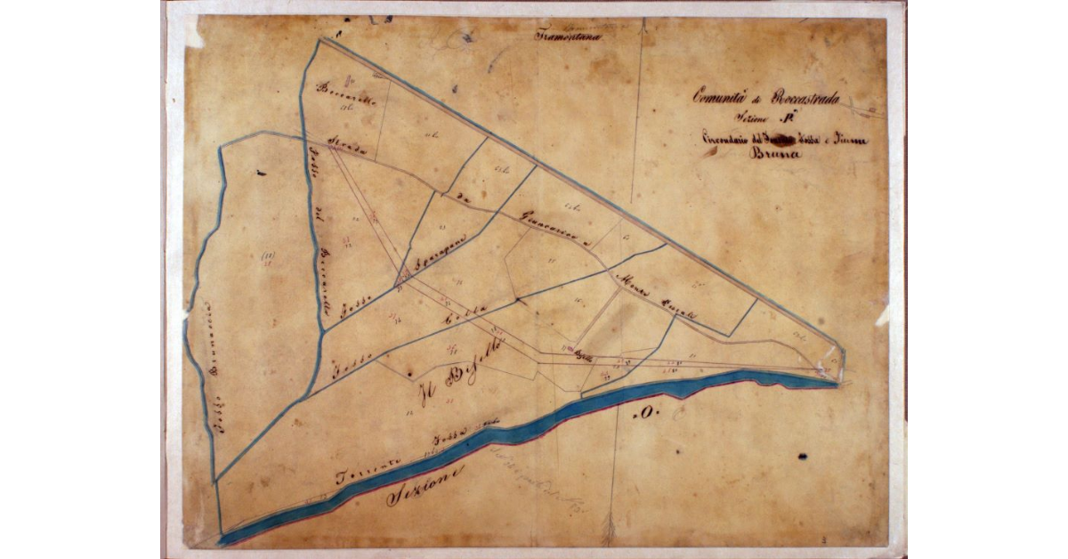 Comunità di Roccastrada. Sezione P'. Circondario del Torrente Fossa e Fiume Bruna