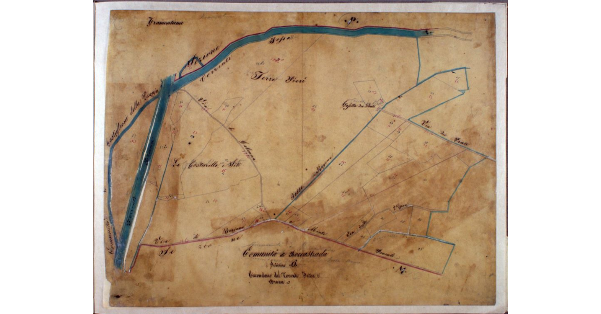 Comunità di Roccastrada. Sezione O'. Circondario del Torrente Fossa, e Bruna