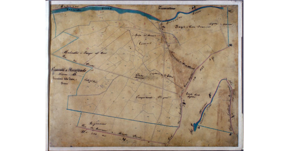 Comunità di Roccastrada. Sezione O'. Circondario della Fossa, e Bruna