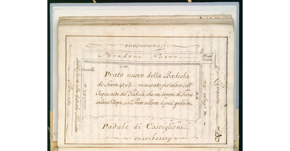 [Pianta del Prato nuovo della Badiola]