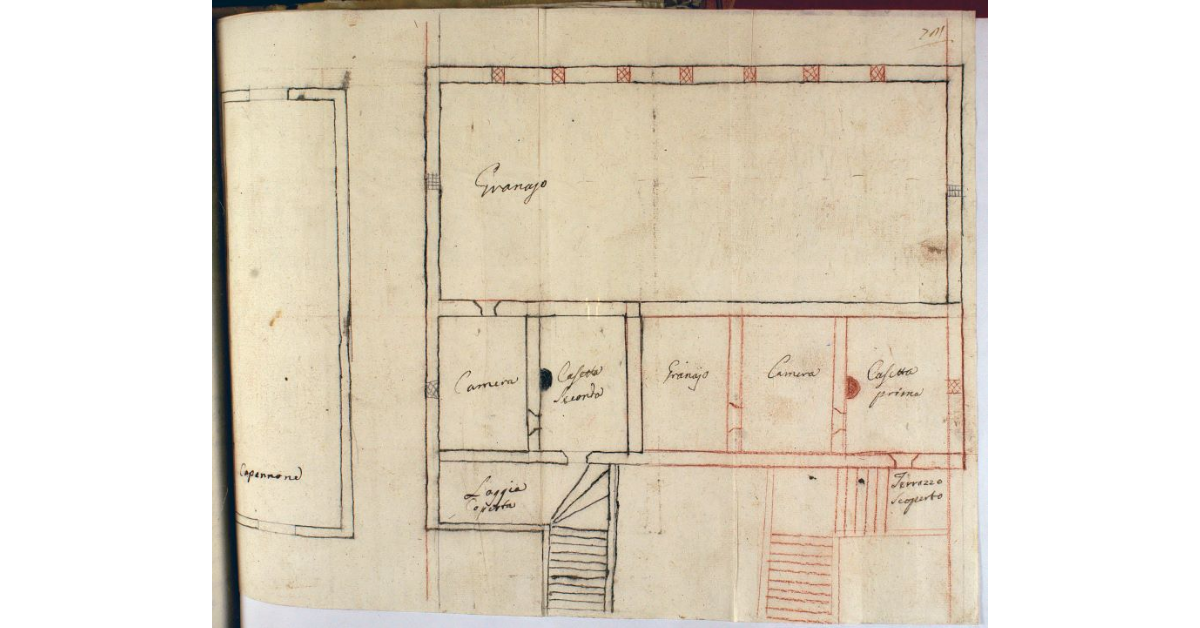 [Fabbrica esistente nella porzione denominata "Casetta Venturi" nel piano doganale di Giuncarico]