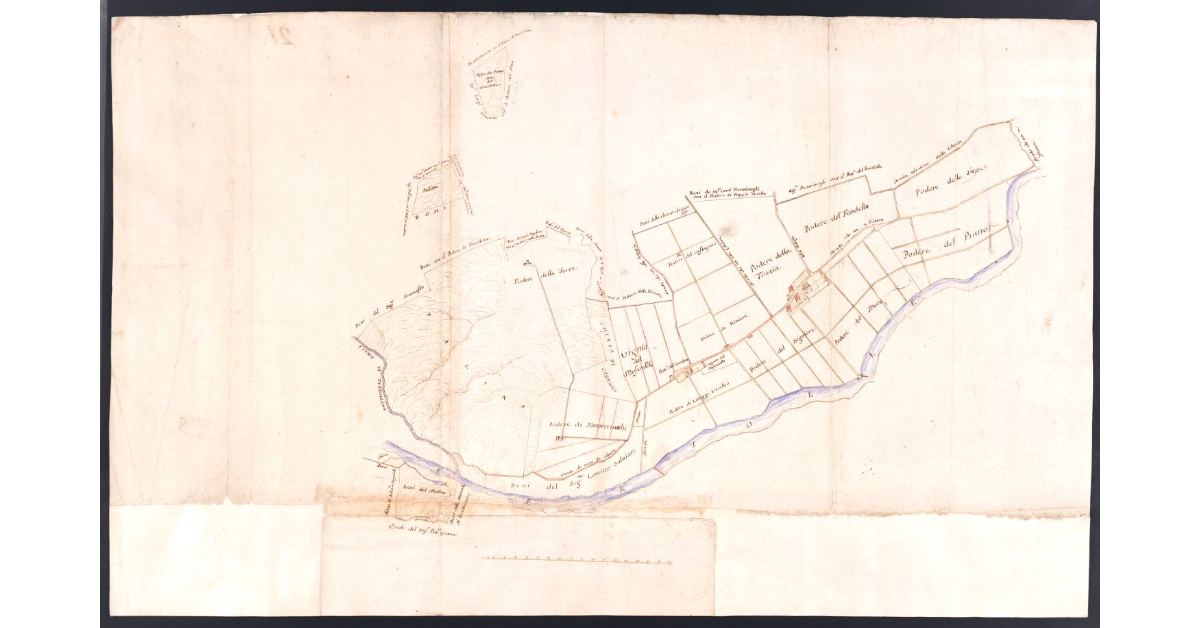 [Pianta della fattoria di Careggi]