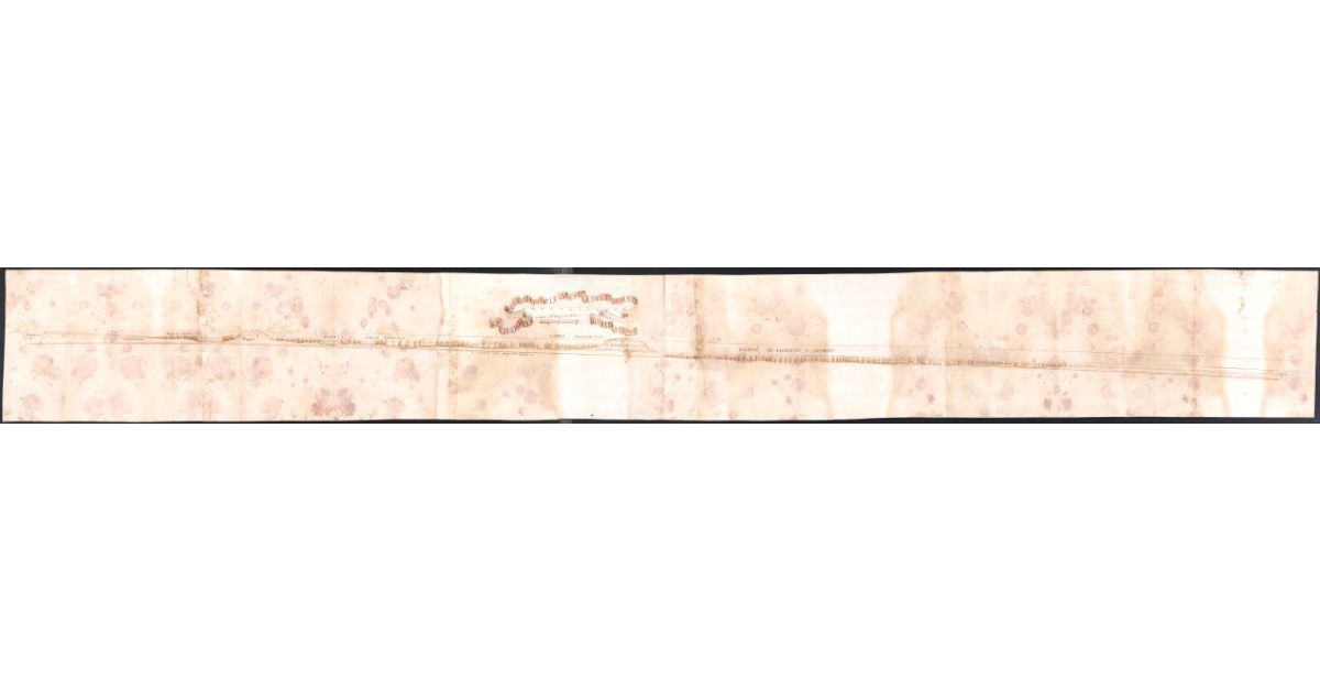 [Profilo di livellazione dei paduli di Vicarello, Chimerla e Modda]