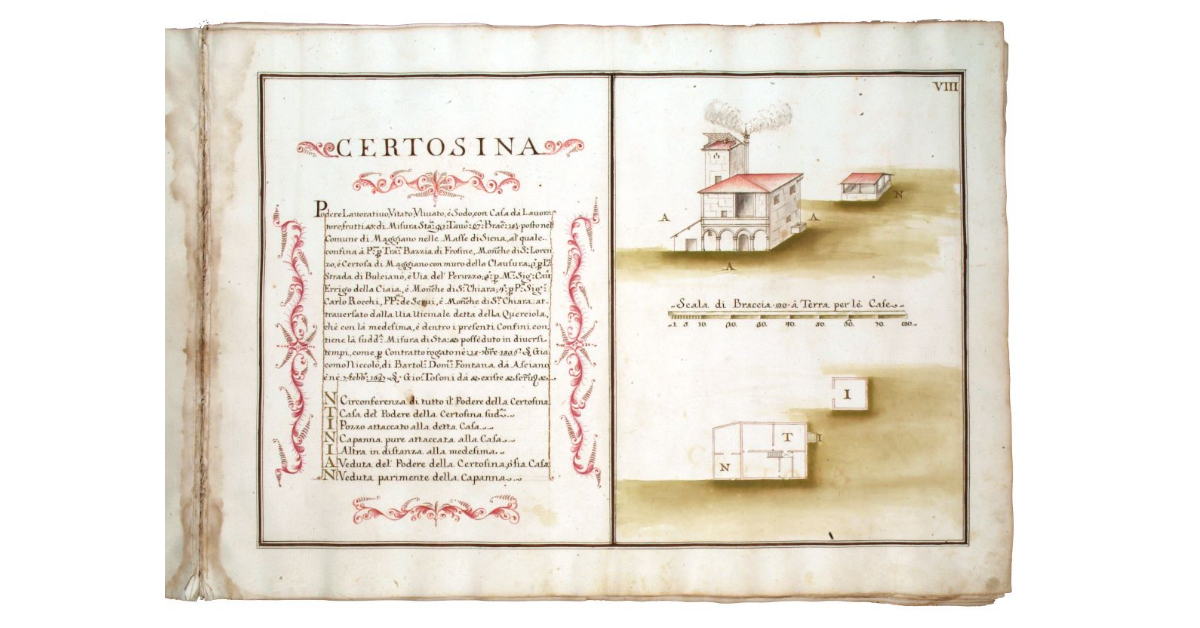 Certosina [case e annessi del podere]