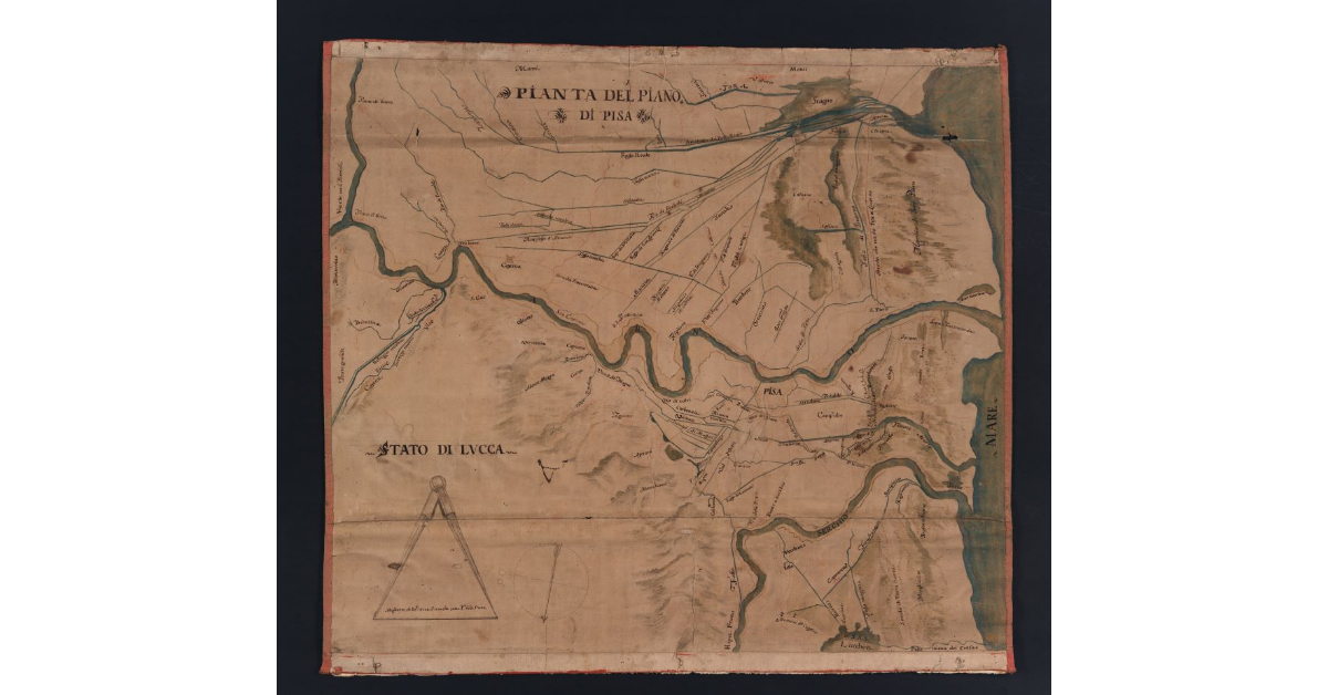 Pianta del Piano di Pisa