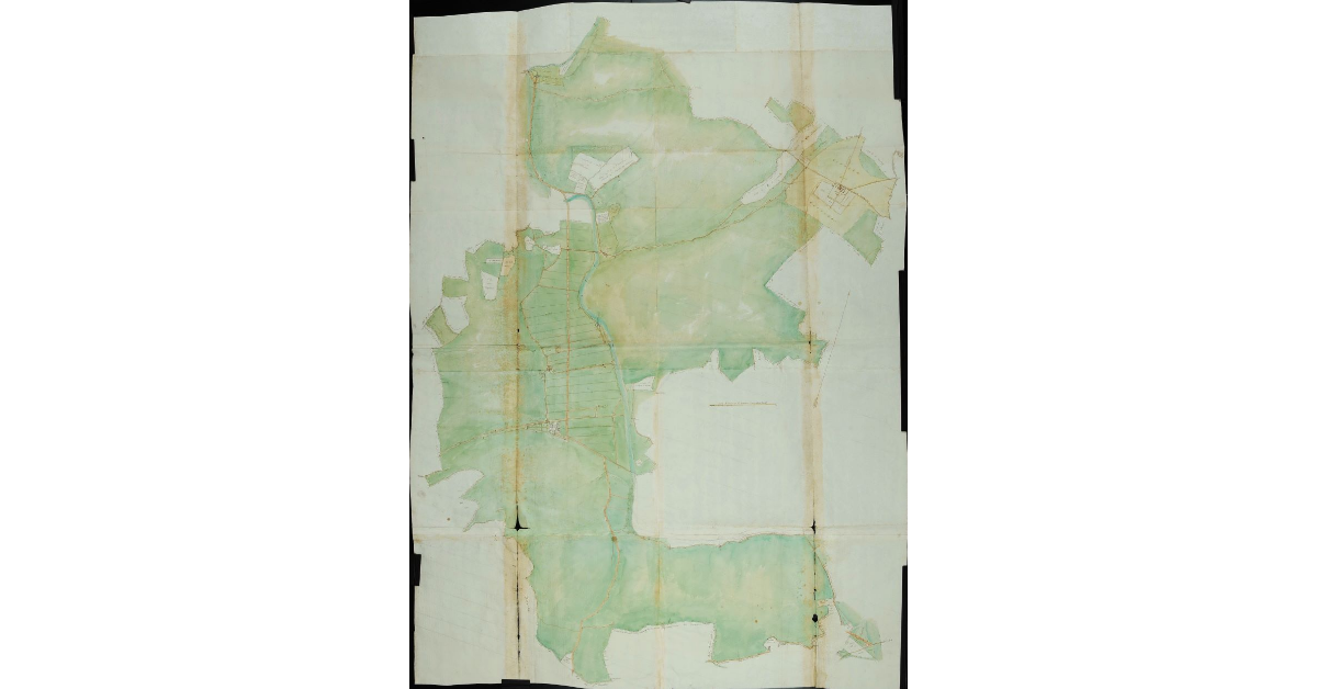 Pianta della fattoria di Cafaggiolo