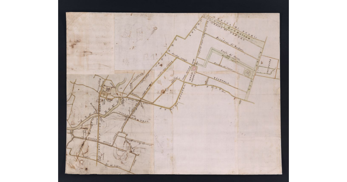 [Pianta della fattoria delle Cascine di Poggio a Caiano]