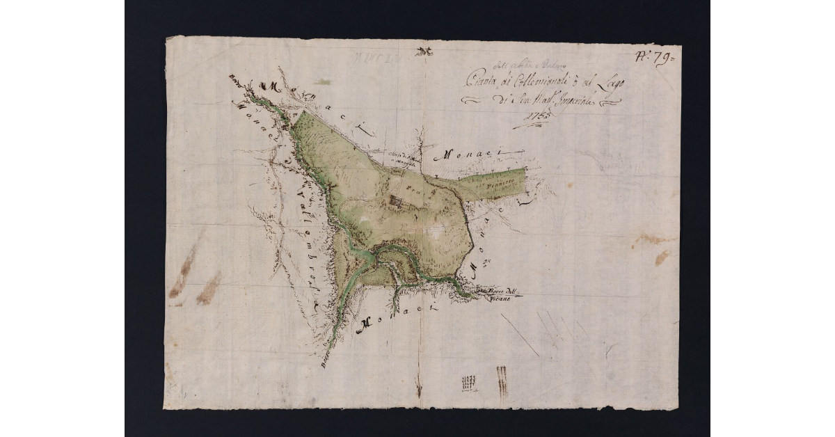 Pianta di Collemignoli o al Lago di Sua Maestà Imperiale