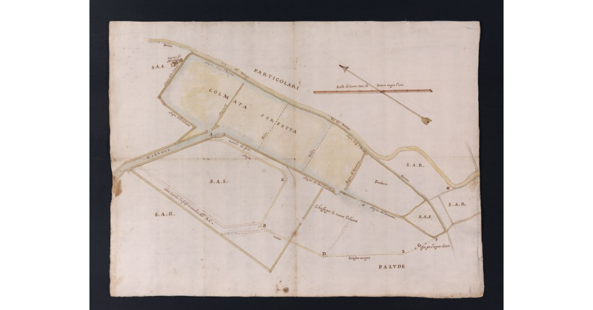 [Colmata perfetta della Nievole nella fattoria del Terzo]