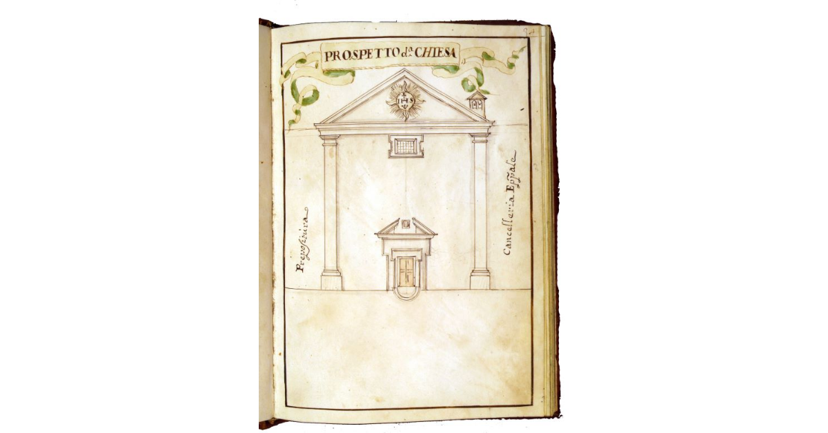 Prospetto della chiesa