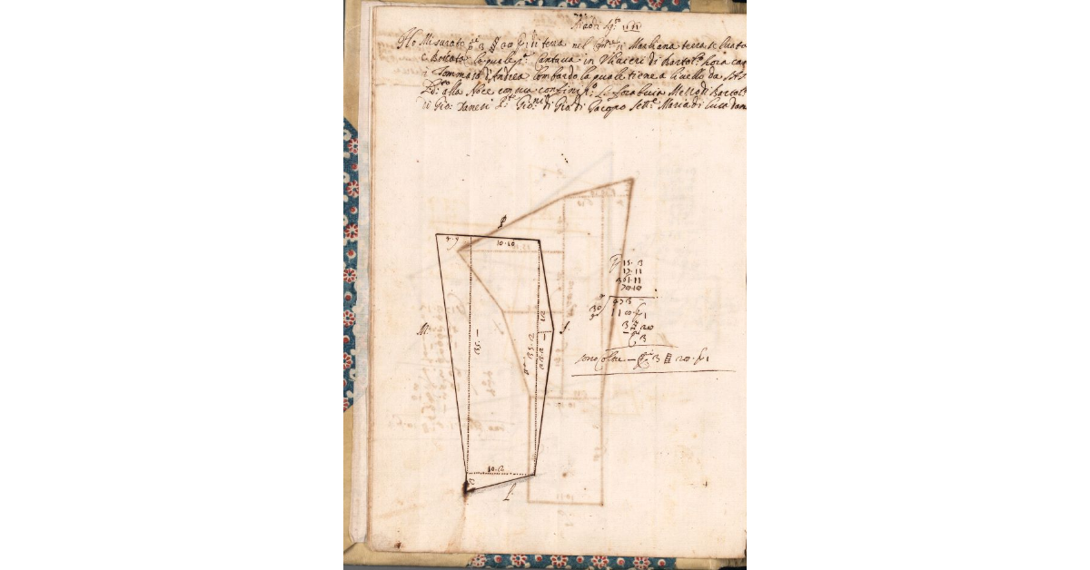 [Appezzamento di terreno tenuto a livello da Tommaso di Andrea Lombardo nella comunità di Marliana]