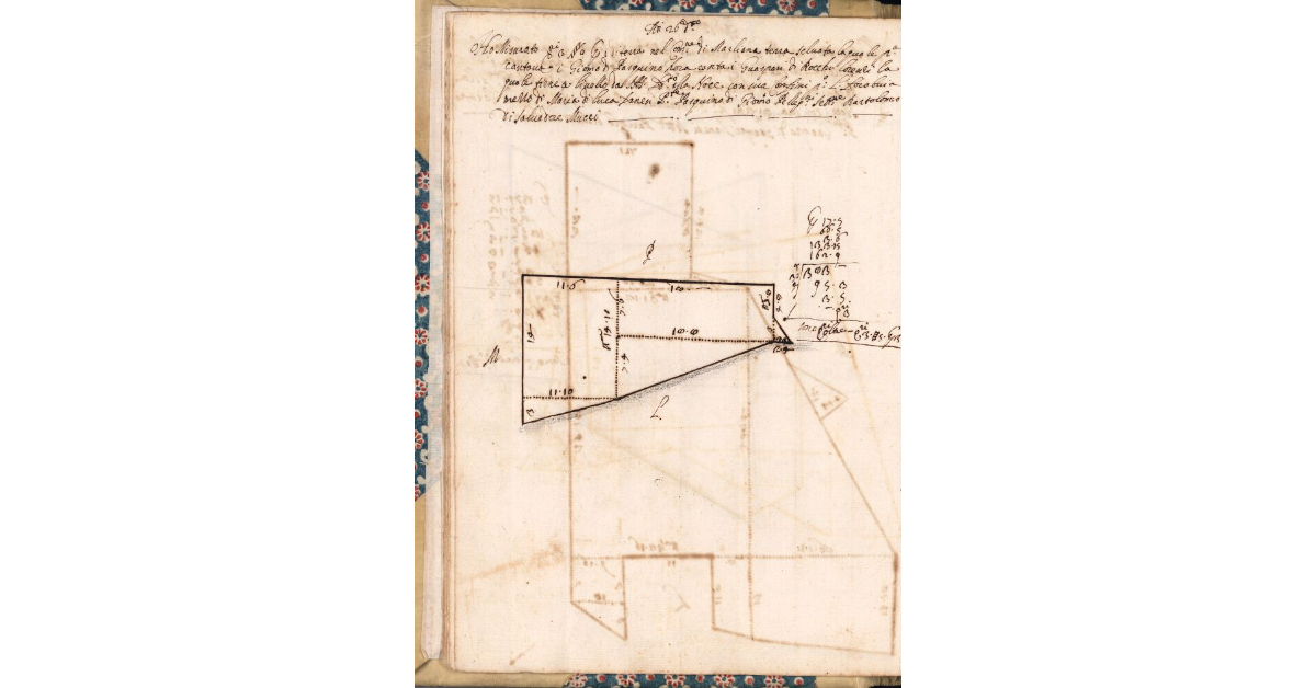 [Appezzamento di terreno tenuto a livello da Guaspari di Roccho Lorenzi nella comunità di Marliana]