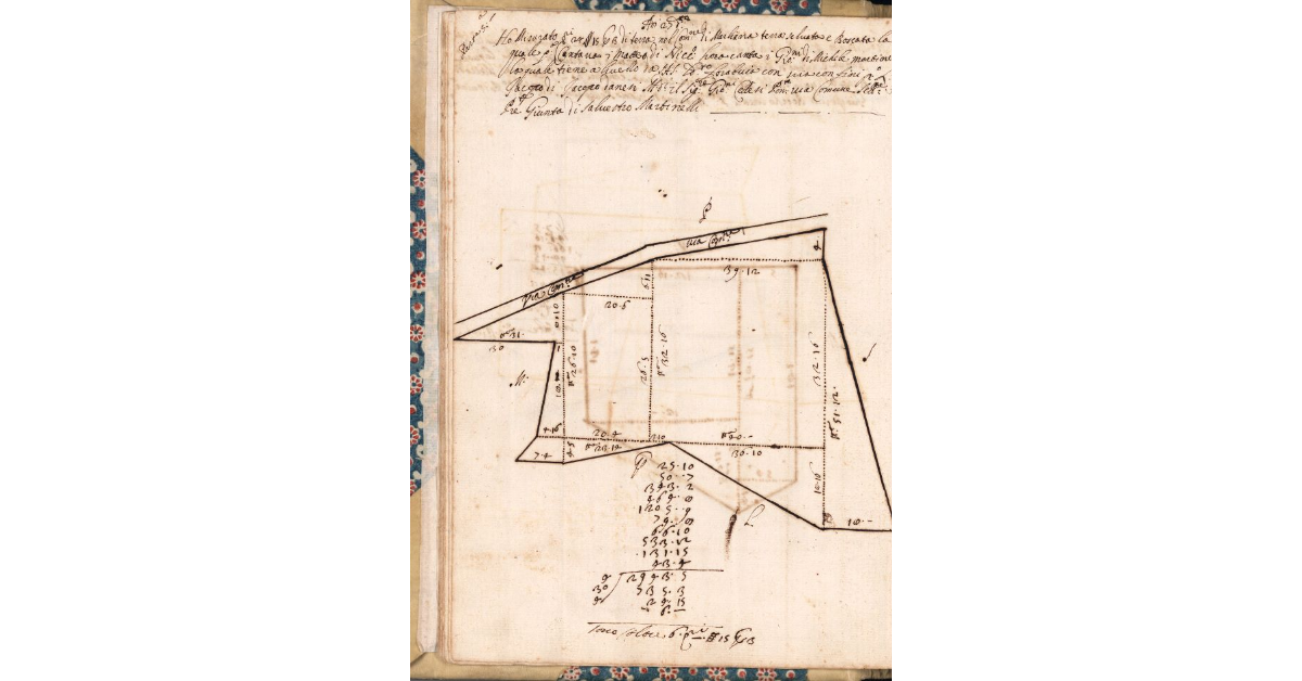 [Appezzamento di terreno tenuto a livello da Giovanni di Michele Martinelli nella comunità di Marliana]