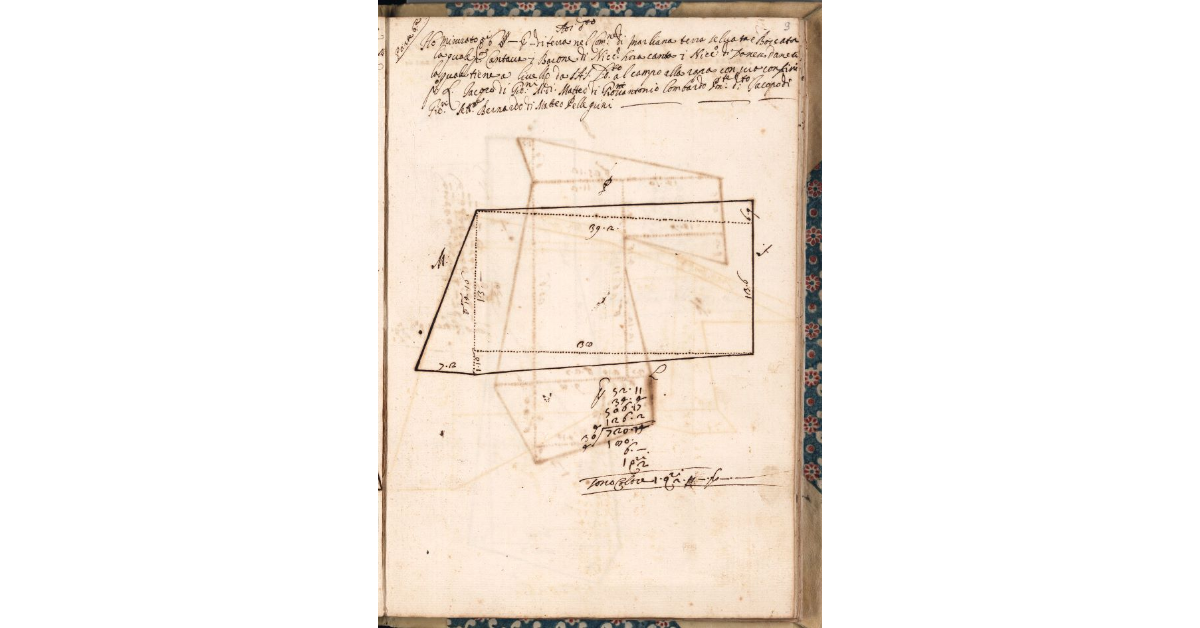 [Appezzamento di terreno tenuto a livello da Niccolò di Danese Danesi nella comunità di Marliana]