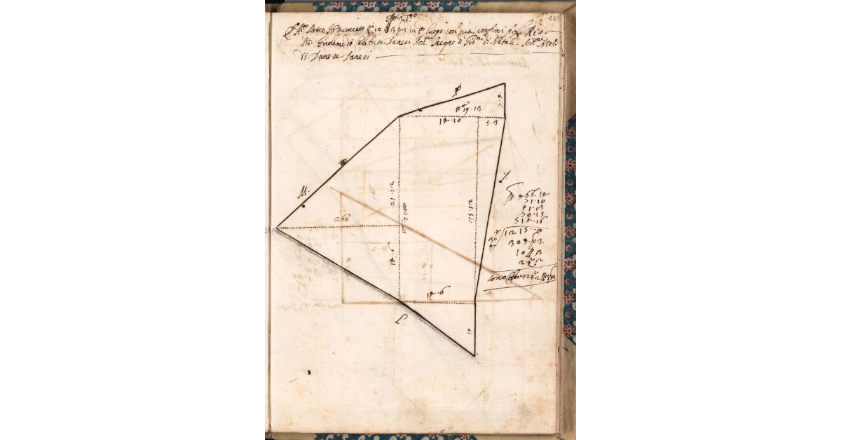 [Appezzamento di terreno tenuto a livello da Matteo di Giovanni Antonio Lombardo nella comunità di Marliana]