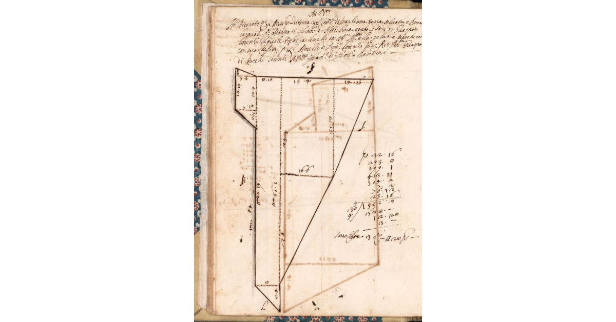 [Appezzamento di terreno tenuto a livello da Sari di Guaspari Lorenzi nella comunità di Marliana]