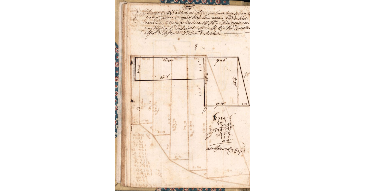 [Appezzamento di terreno tenuto a livello da Giovanni di Niccolò Mucci nella comunità di Marliana]