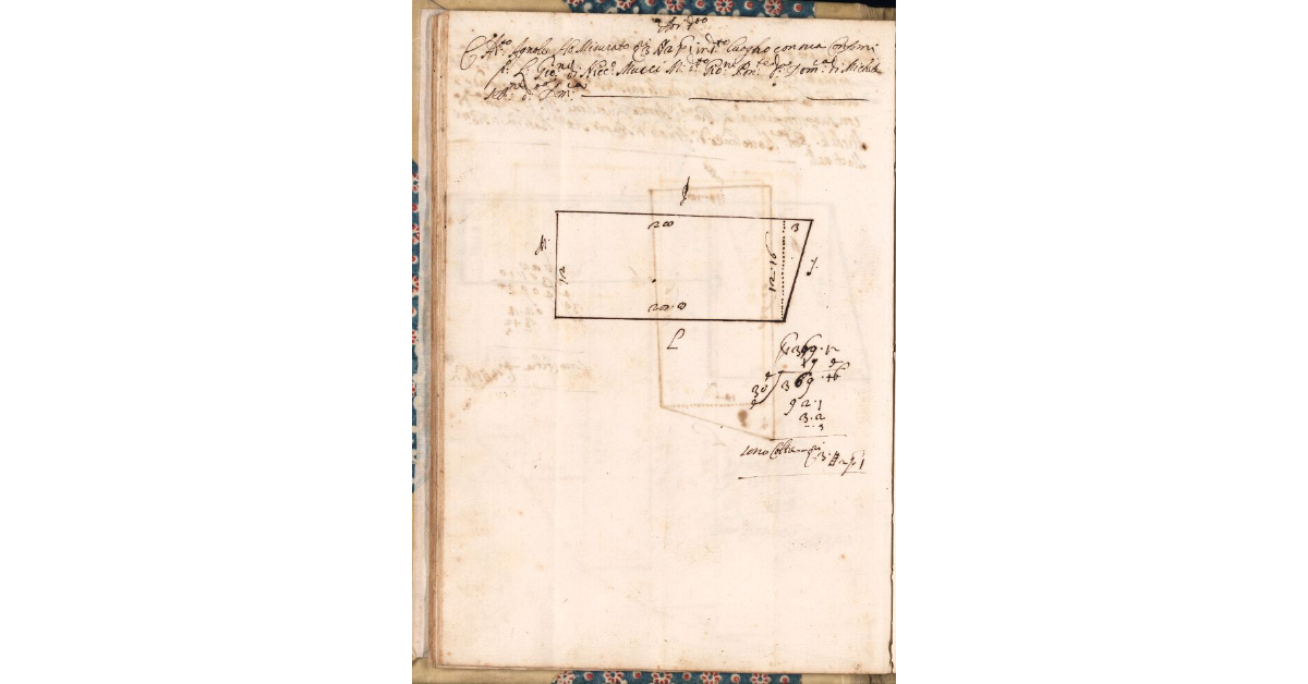 [Appezzamento di terreno tenuto a livello da Agnolo di Niccolò Mucci nella comunità di Marliana]