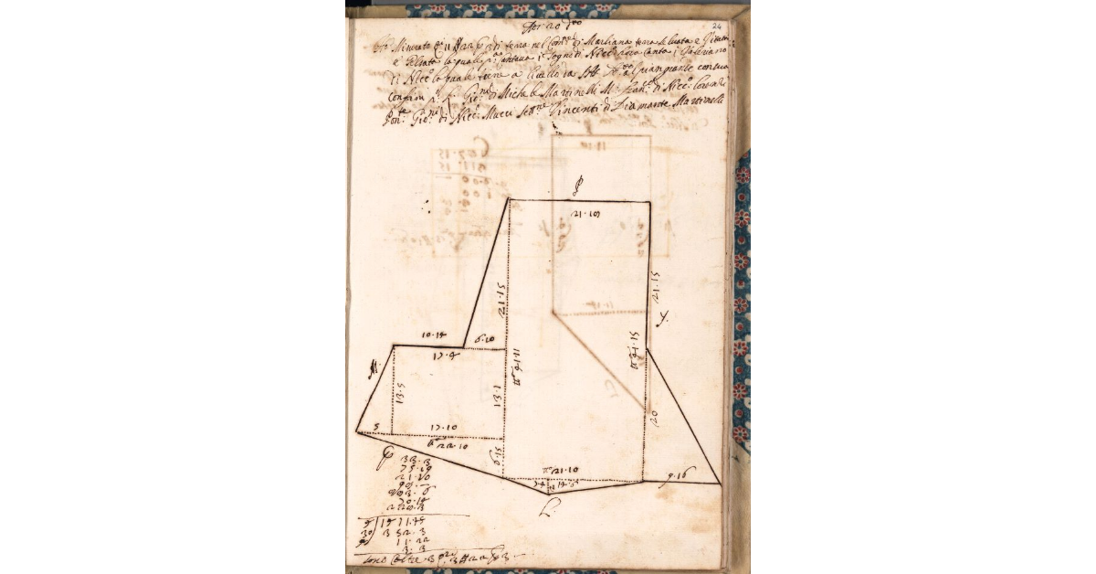 [Appezzamento di terreno tenuto a livello da Valeriano di Niccolò nella comunità di Marliana]