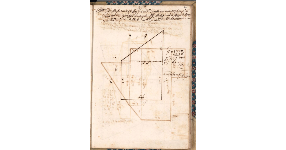 [Appezzamento di terreno tenuto a livello da Giovanni di Agnolo Zucchoni nella comunità di Marliana]