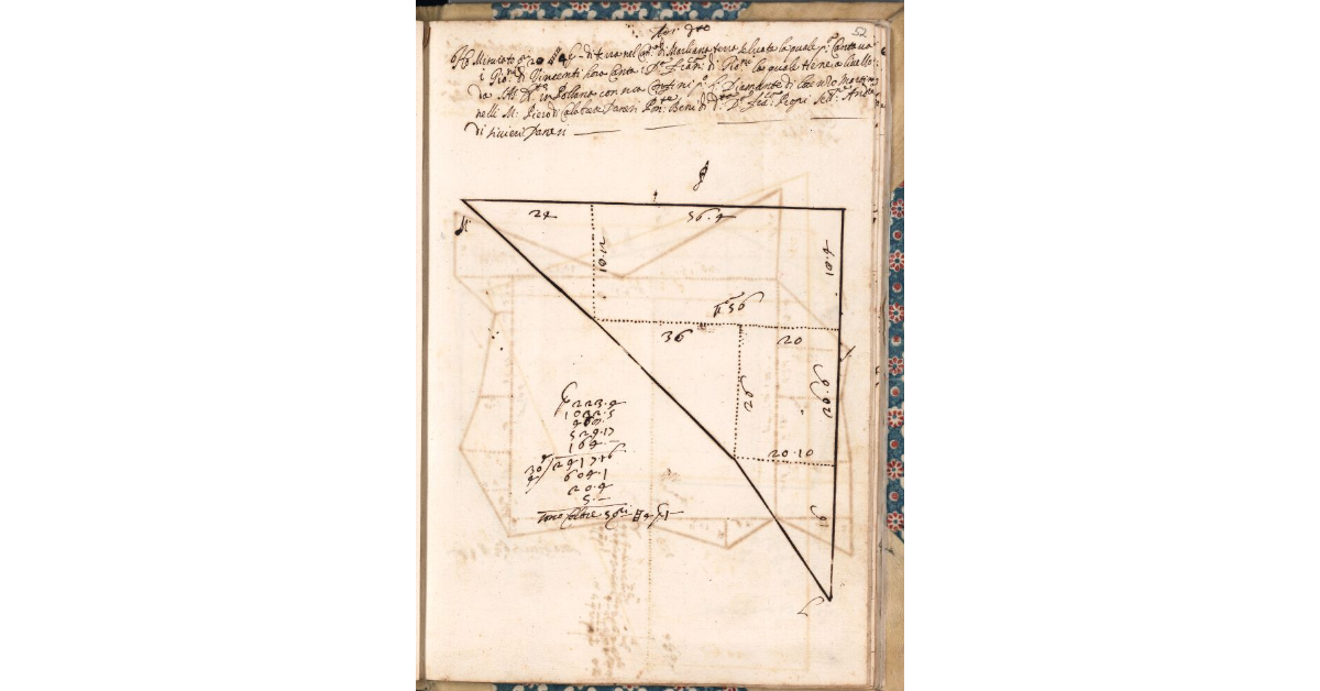 [Appezzamento di terreno tenuto a livello da Francesco di Giovanni nella comunità di Marliana]