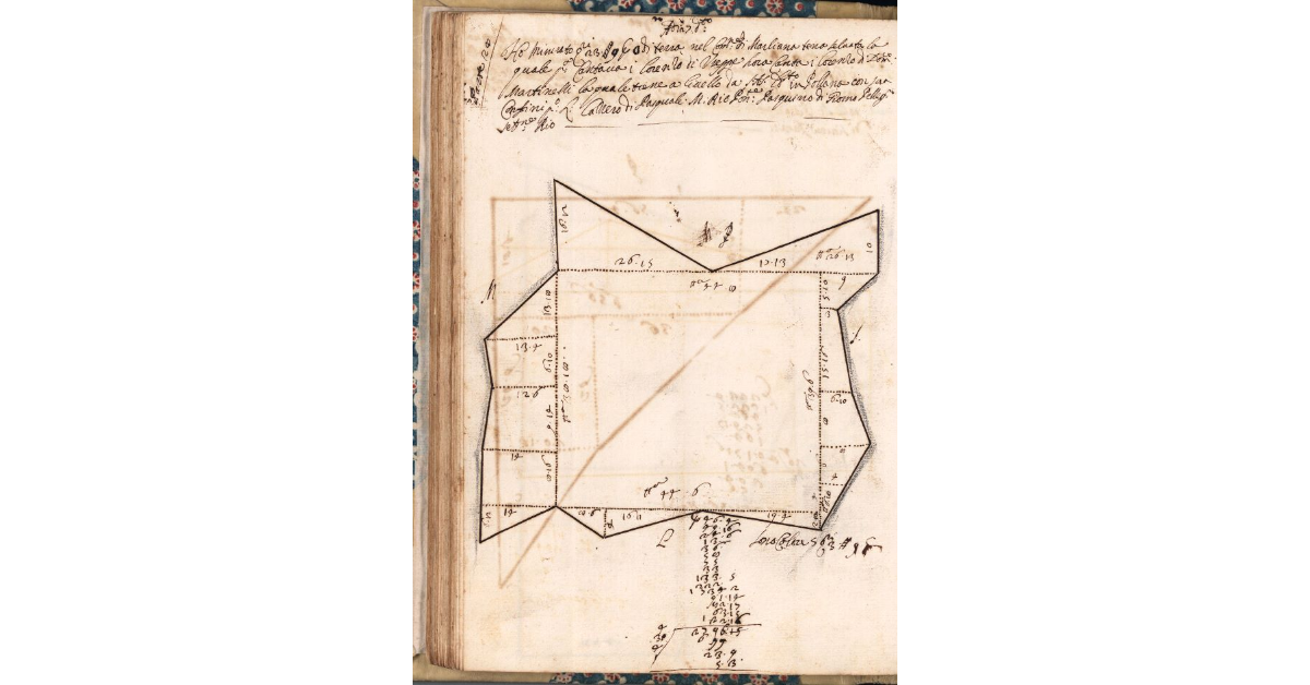 [Appezzamento di terreno tenuto a livello da Lorenzo di Domenico Martinelli nella comunità di Marliana]