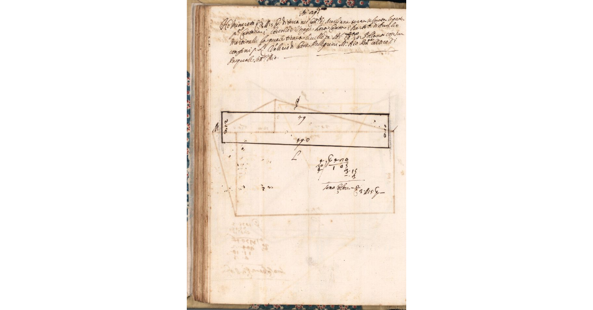 [Appezzamento di terreno tenuto a livello da Bartolomeo di Aurelio Martinelli nella comunità di Marliana]