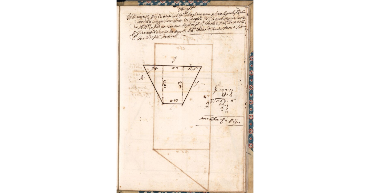 [Appezzamento di terreno tenuto a livello da Jacopo di Giovanni nella comunità di Marliana]