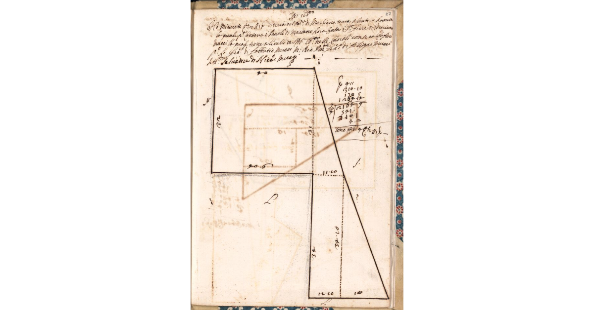 [Appezzamento di terreno tenuto a livello da Fiore di Mariano Mucci nella comunità di Marliana]