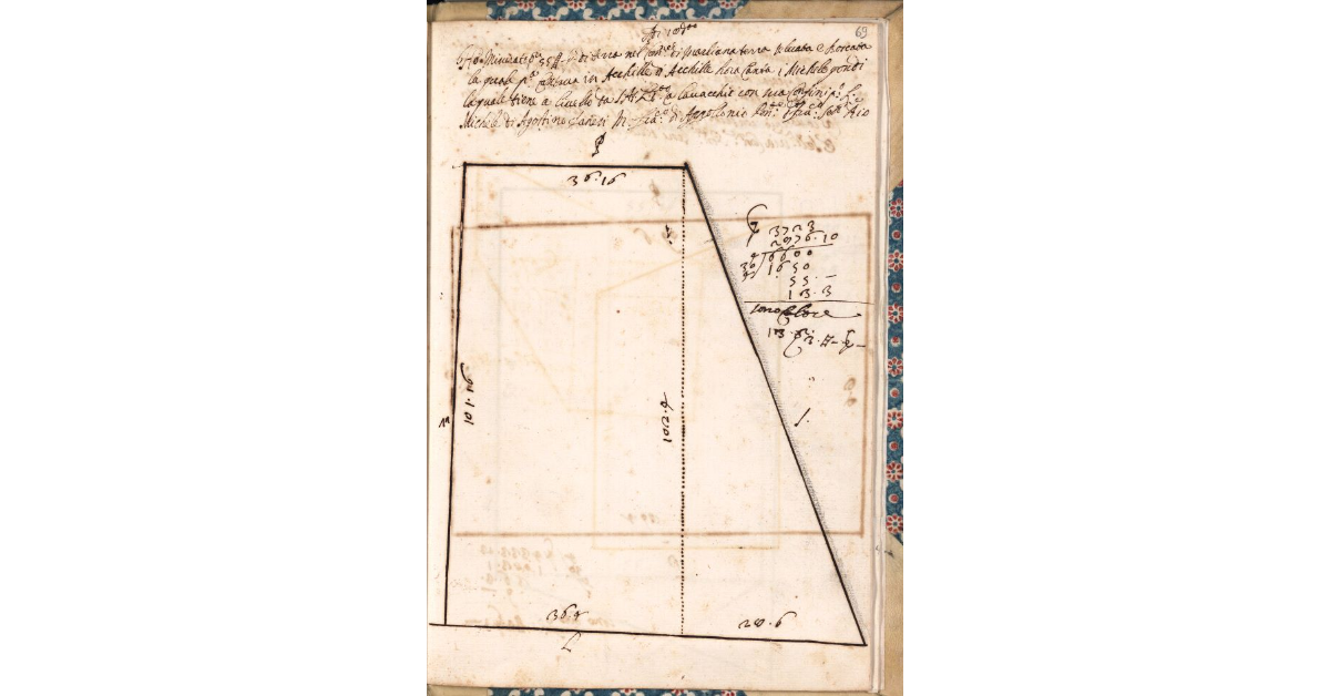 [Appezzamento di terreno tenuto a livello da Michele Gondi nella comunità di Marliana]