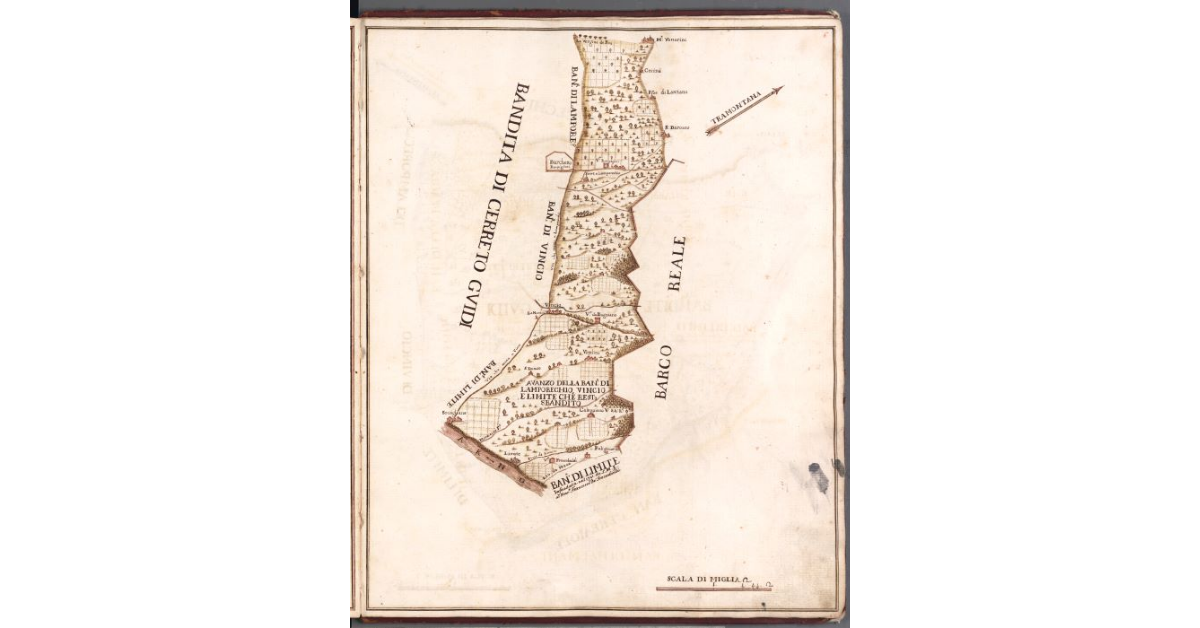 Avanzo della Bandita di Lamporecchio, Vinco e limite che resta sbandito