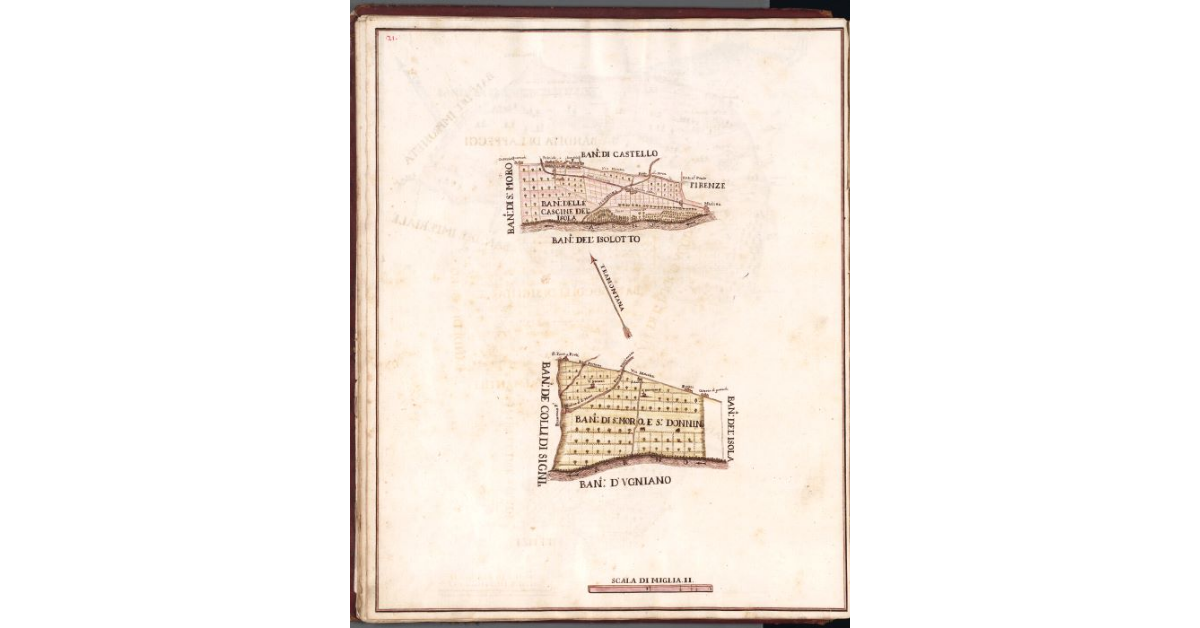 [Bandite delle Cascine dell'Isola e di S. Moro e S. Donnino]