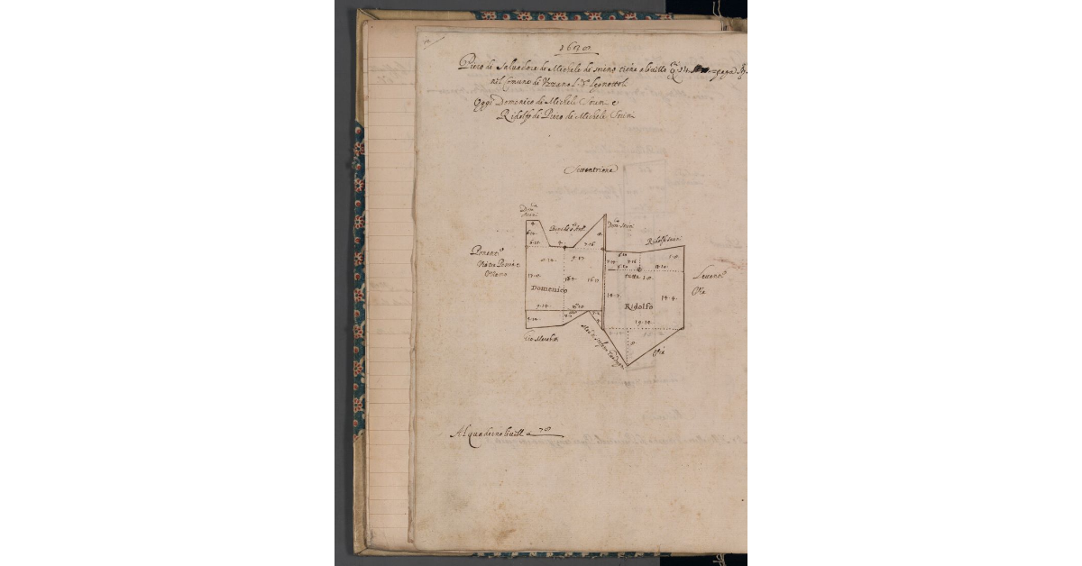 [Terreno concesso a livello nel comune di Uzzano]