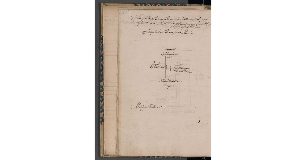 [Terreno concesso a livello nel comune di Pescia]