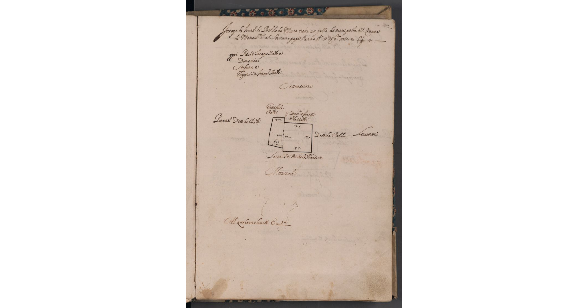 [Terreno concesso a livello nel comune di Uzzano]