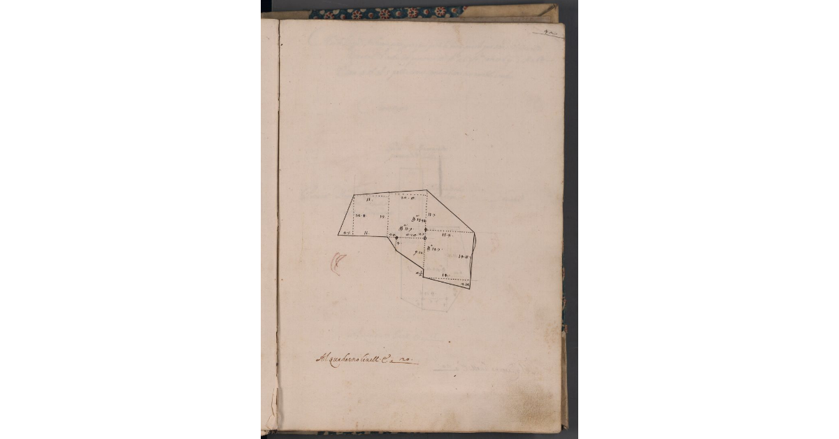 [Terreno concesso a livello nel comune di Uzzano]