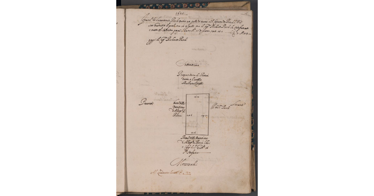 [Terreno concesso a livello nel comune di Pescia]