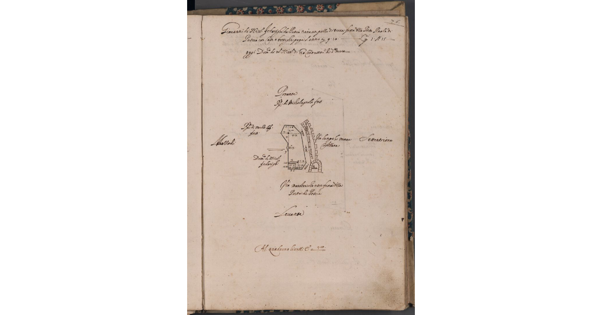 [Terreno concesso a livello nel comune di Pescia]