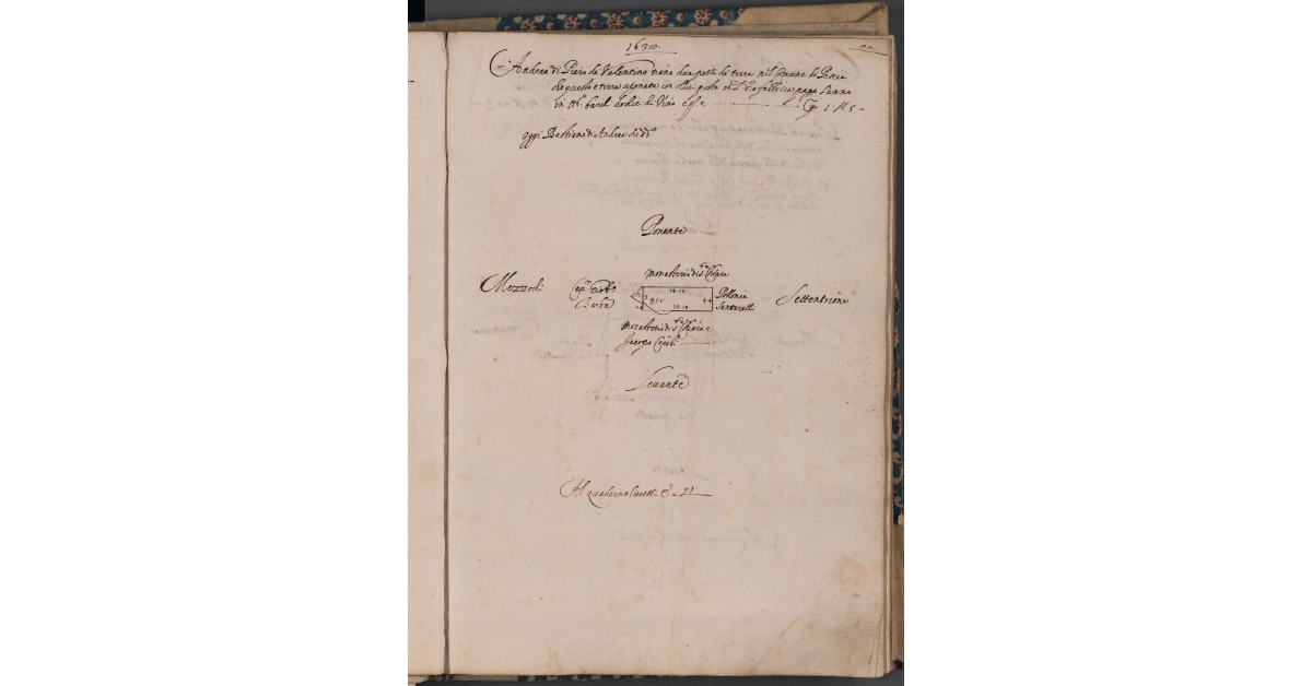 [Terreno concesso a livello nel comune di Pescia]