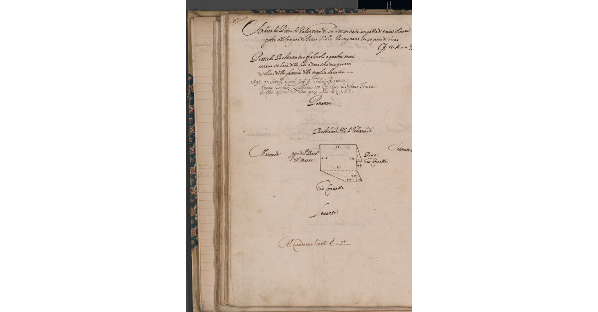 [Terreno concesso a livello nel comune di Pescia]