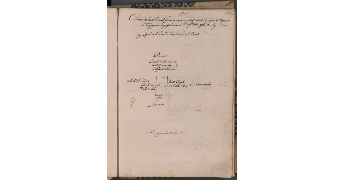 [Terreno concesso a livello nel comune di Buggiano]